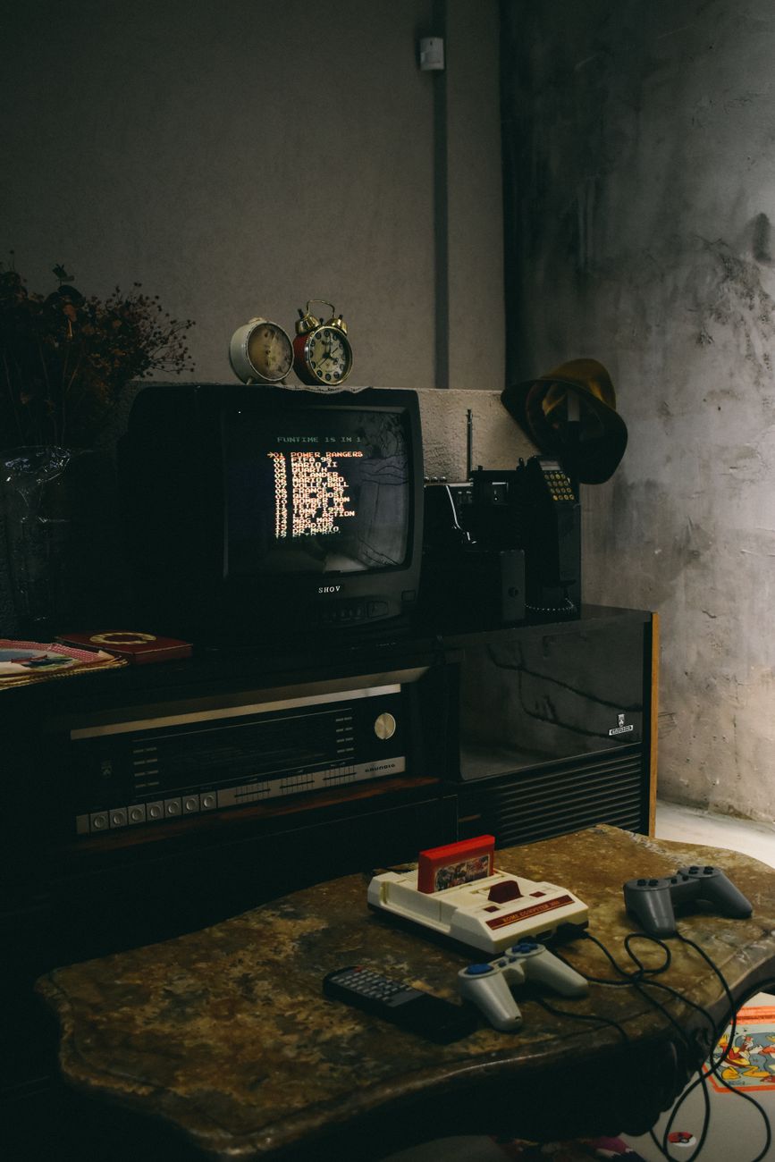 Monitor crt retro
